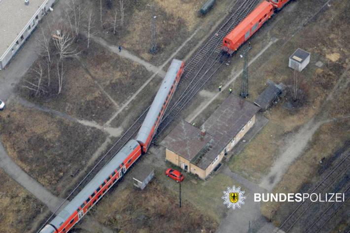 Entgleisung während Rangierfahrt
