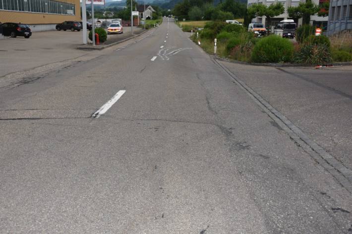 In Niederglatt SG verunfallte gestern ein Motorradfahrer.