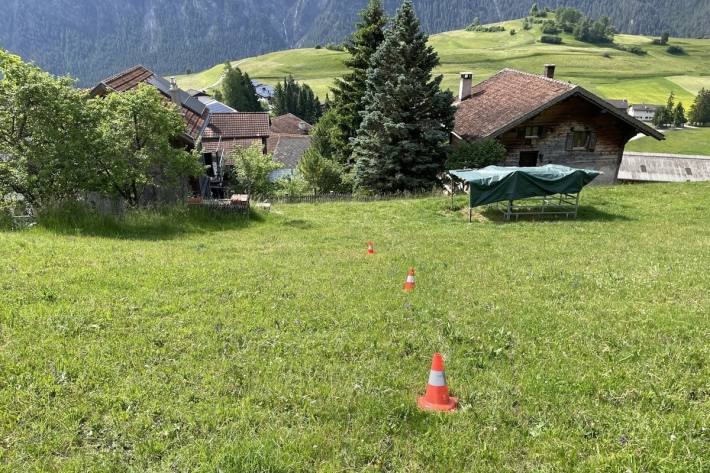 Hier wurde der schwer verletzte Radfahrer aufgefunden