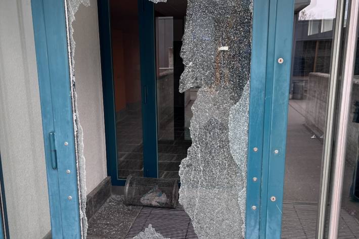 In Wohlen haben Vandalen gewütet.