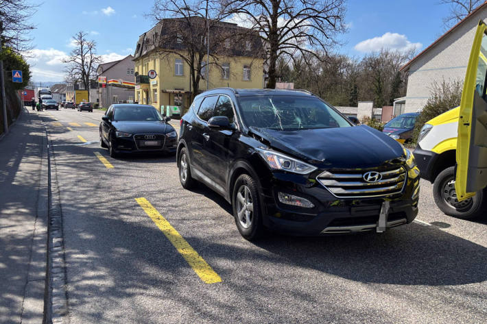 Am Auto entstand beträchtlicher Schaden