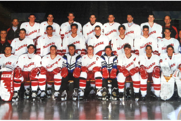 Teamphoto der Schweizer U-20 Nationalmannschaft 96-97