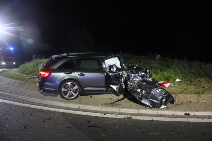 Der Fahrer war alkoholisiert und mit hoher Geschwindigkeit unterwegs