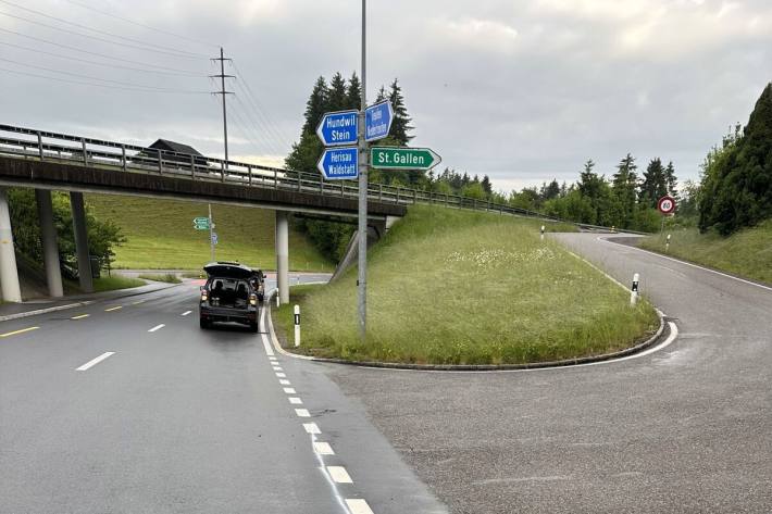 Hier ereignete sich der Unfall