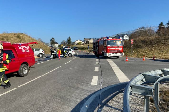 In Longkamp kam es zu einem schweren Verkehrsunfall.