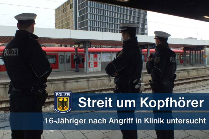 Zur Untersuchung der Verletzungen wurde der Syrer in ein Münchner Klinikum verbracht