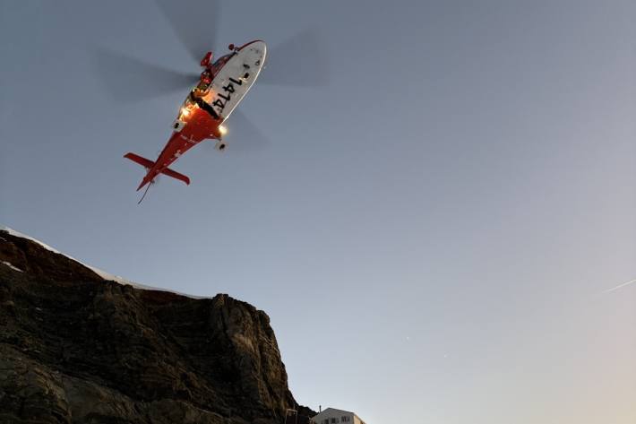 Rega-Rettungshelikopter Da Vinci