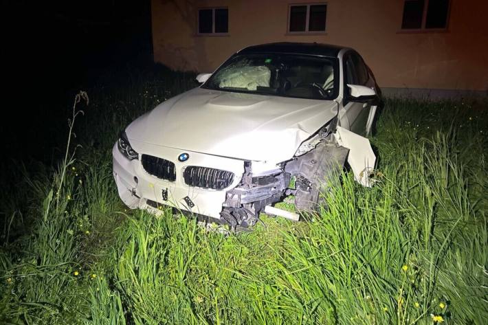 Das Auto wurde beschädigt