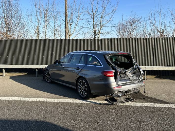 Auffahrkollision forderte Verletzte auf der A1