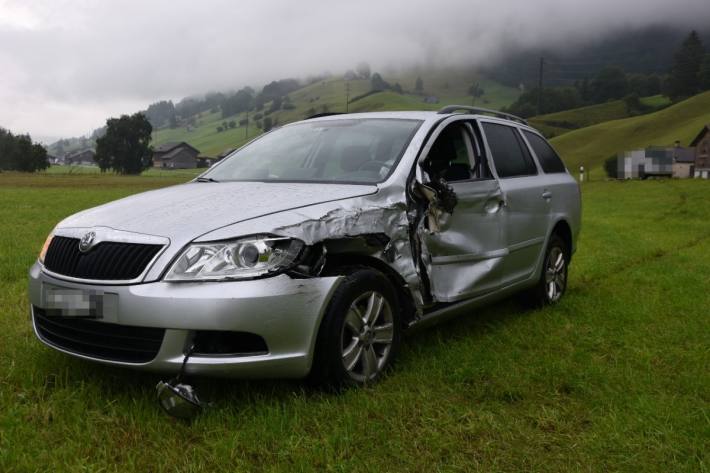 25'000 Franken Sachschaden wurde durch den Unfall verursacht.