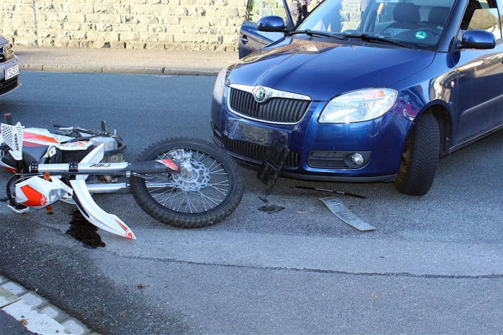 16-Jähriger bei Verkehrsunfall in Drolshagen verletzt