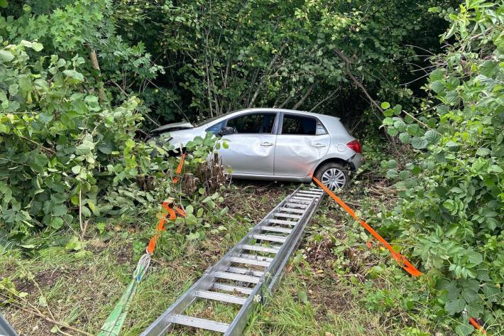 Wegen Sekundenschlaf verunfallt
