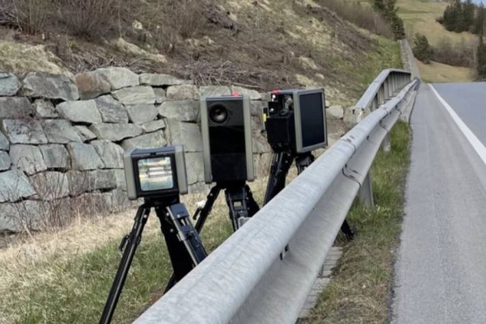 An diesen Stellen wird die Geschwindigkeit gemessen. (Symbolbild)