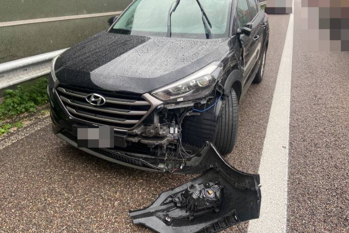 Beim Verkehrsunfall in Safenwil AG ist der Fahrer eingenickt.