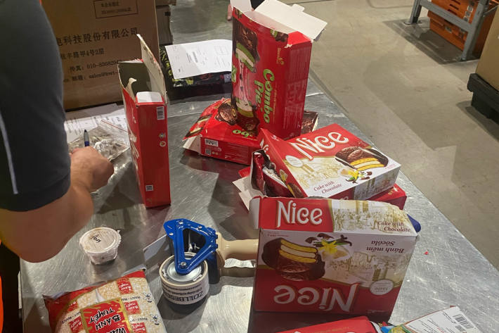 Selbst die erfahrenen Zöllner waren entsetzt über das, was sie in dem Paket vorfanden.