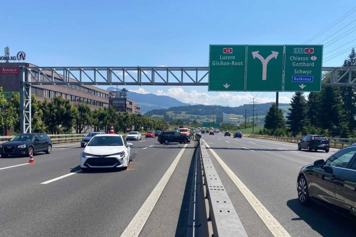 In Risch-Rotkreuz ereignete sich heute ein Unfall.