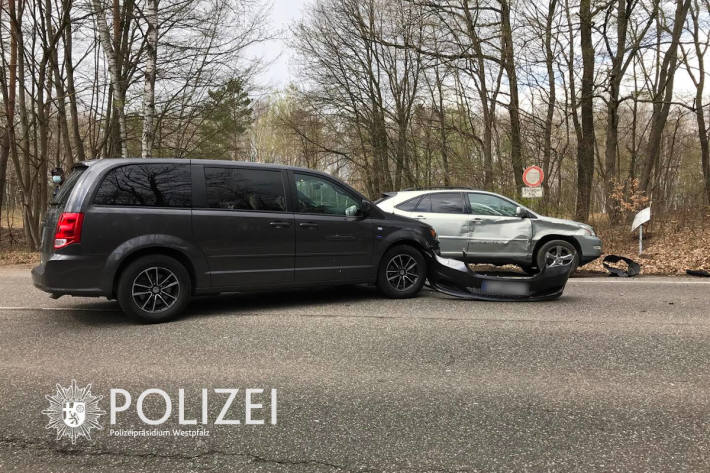 Unfall mit verletzter Person bei Kaiserslautern