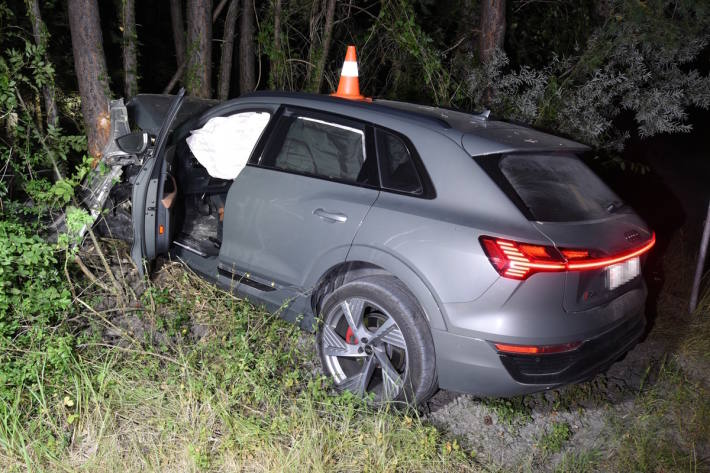 Der Lenker war fahrunfähig am Steuer