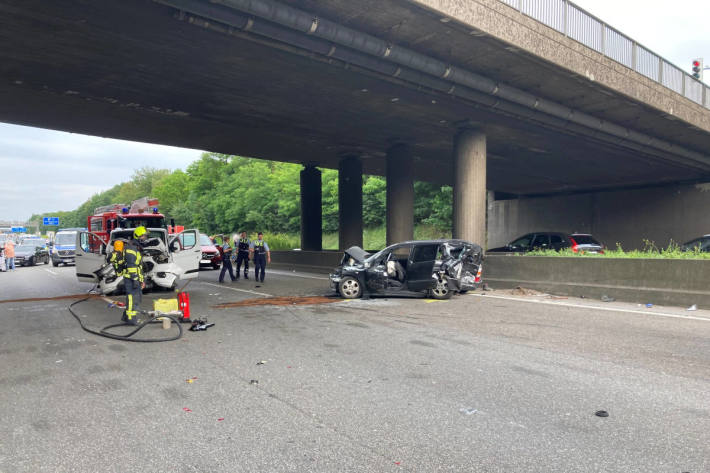 Hohes Einsatzaufkommen aufgrund von Verkehrsunfällen in Oberhausen