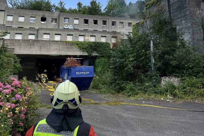 Die Feuerwehr konnte den Brand erfolgreich löschen