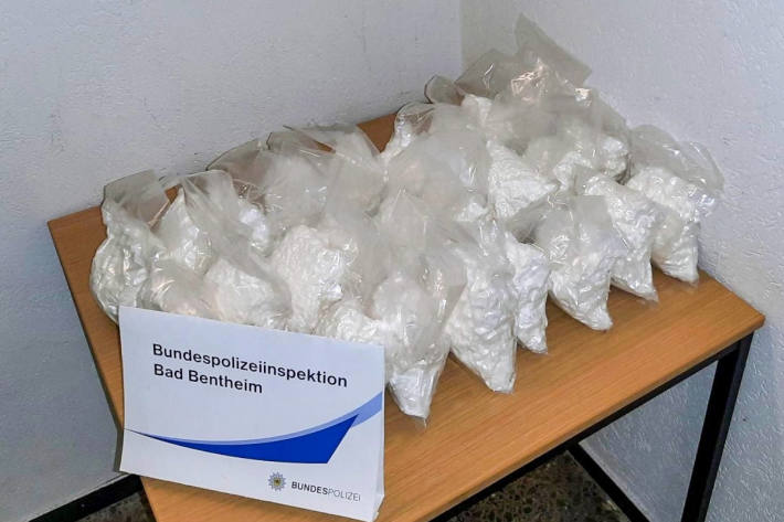 26 Kilo Amphetamin im Wert von rund 850.000 Euro beschlagnahmt