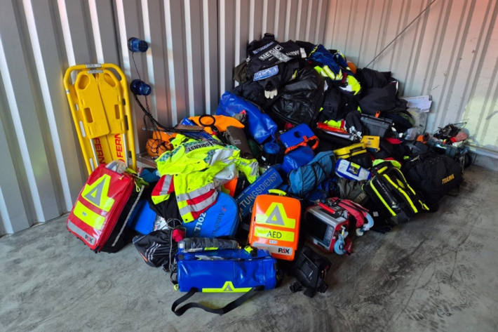 Über 300 Beweisstücke stellte die Polizei sicher.