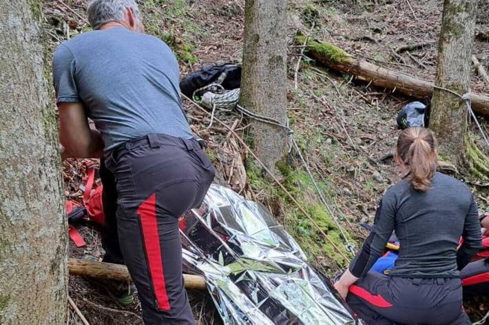 Der Mann verletzte sich beim Sturz