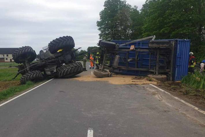 Unfall in Schindau