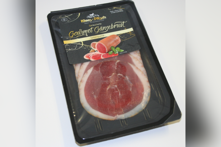 Klaas + Pitsch ruft „Gourmet Gänsebrust geräuchert“ zurück