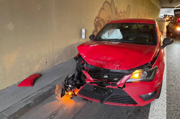 Flüchtender Autofahrer nach Unfall verhaftet