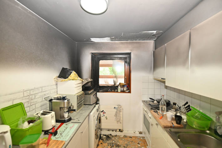 Bei dem Brand entstand ein Sachschaden von mehreren zehntausend Franken.