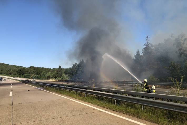 Die Feuerwehr konnte den Brand erfolgreich löschen