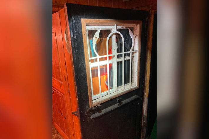 Nach der Rückkehr aus dem Urlaub Einbruch festgestellt