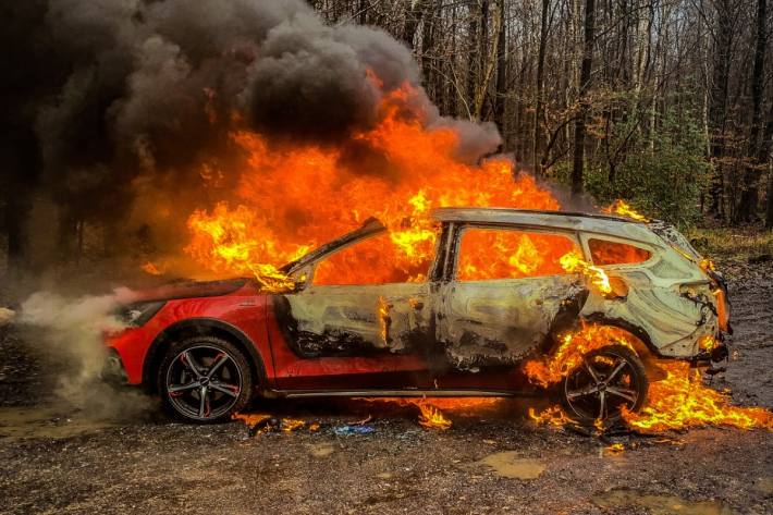 Stolberg – Das Fahrzeug war nicht mehr zu retten