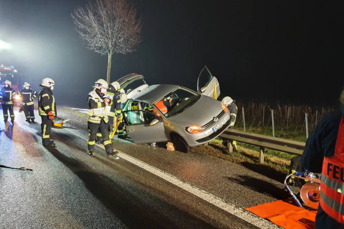 Verkehrsunfall unter Alkoholeinfluss