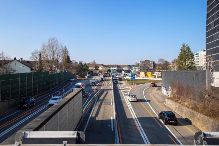 A6 Wankdorf - Muri BE - Weitere Nächte bleibt die Strecke gesperrt.