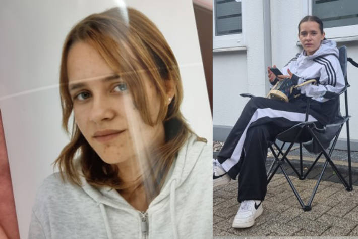 Fotos der vermissten 16-Jährigen.