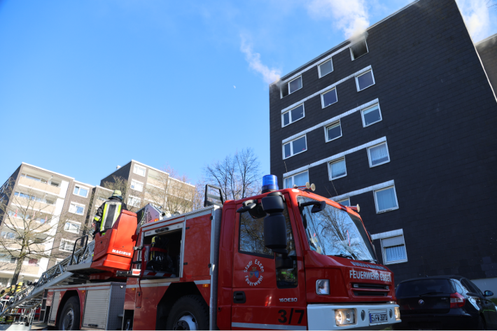 Brand in Essen