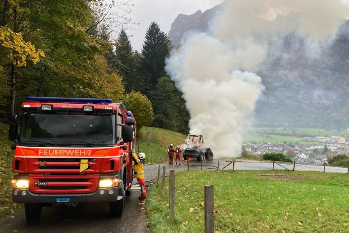 Die Feuerwehr konnte den Brand erfolgreich löschen