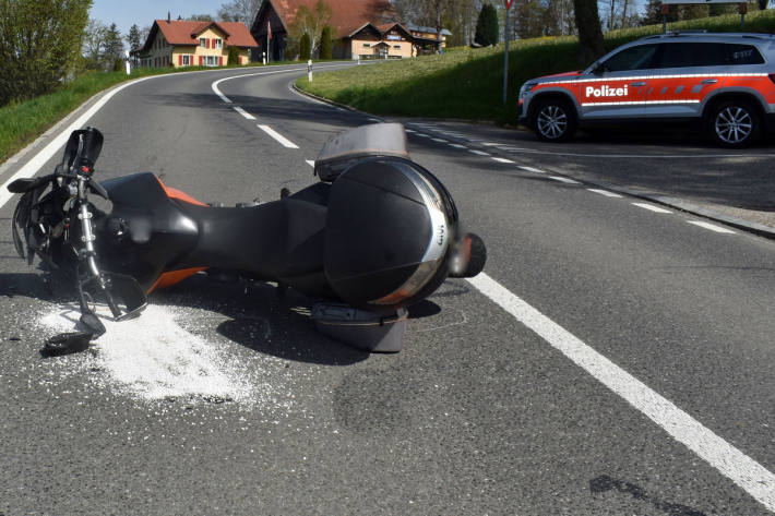 Unfall in Hitzkirch 