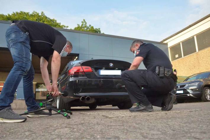 Speziell geschulte Beamte nahmen in Hildesheim 112 Fahrzeuge unter die Lupe