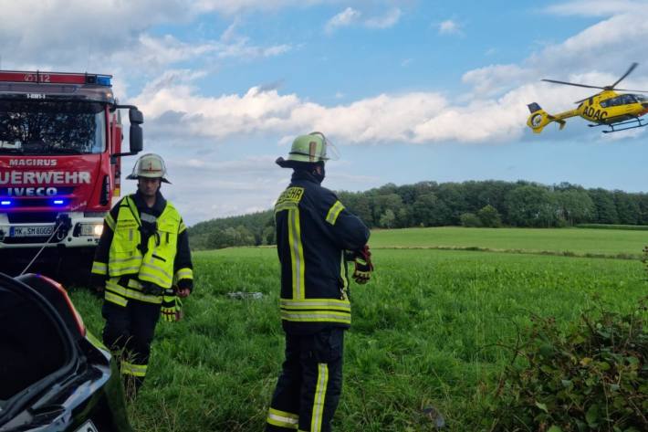 Leider kam jegliche Hilfe für den Verunfallten zu spät