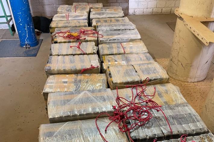 Insgesamt 920 Kilogramm Kokain wurden sichergestellt