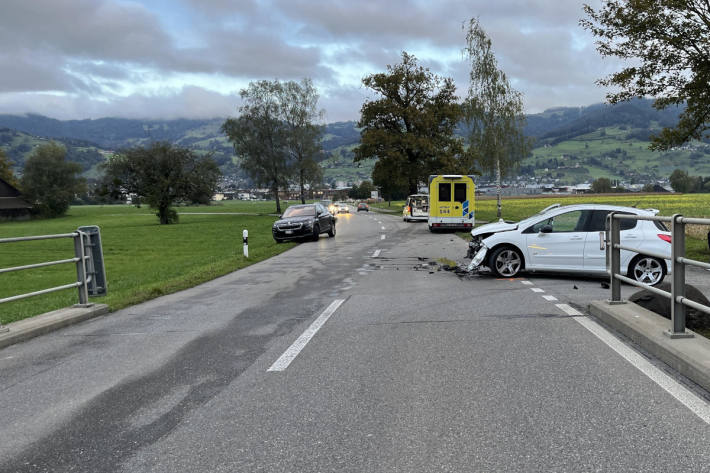 Die beiden Lenkerinnen wurden unbestimmt verletzt.