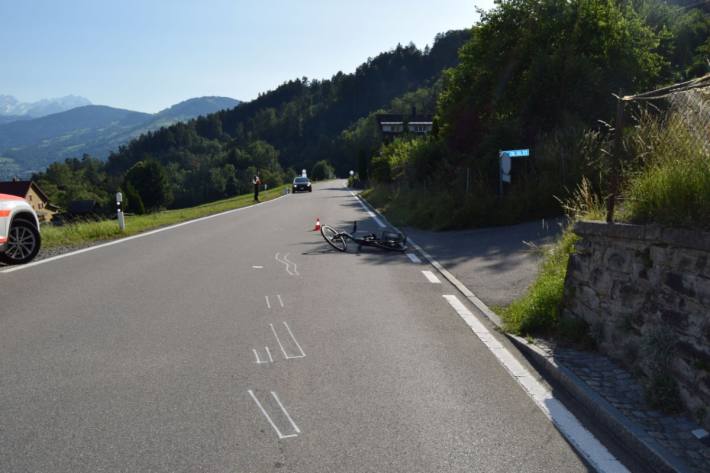 In Reute verletzte sich gestern ein 79-Jähriger nach einem Unfall.