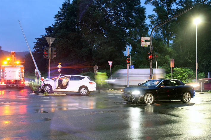 Drei Verletzte nach Verkehrsunfall in Witten