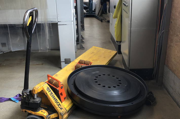 Arbeiter erleidet Fussverletzungen bei Unfall in Samedan