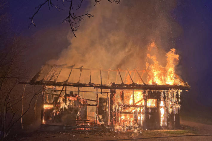 Bei dem Brand wurde niemand verletzt 