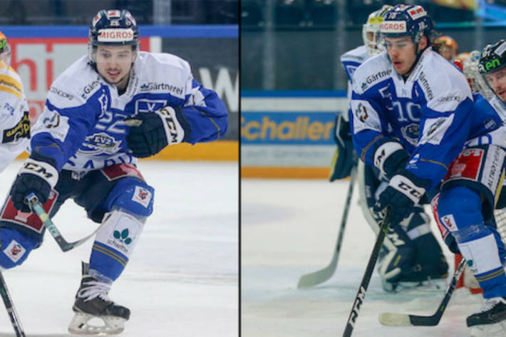 Cédric Maurer und Janis Elsener zum EHC Olten.