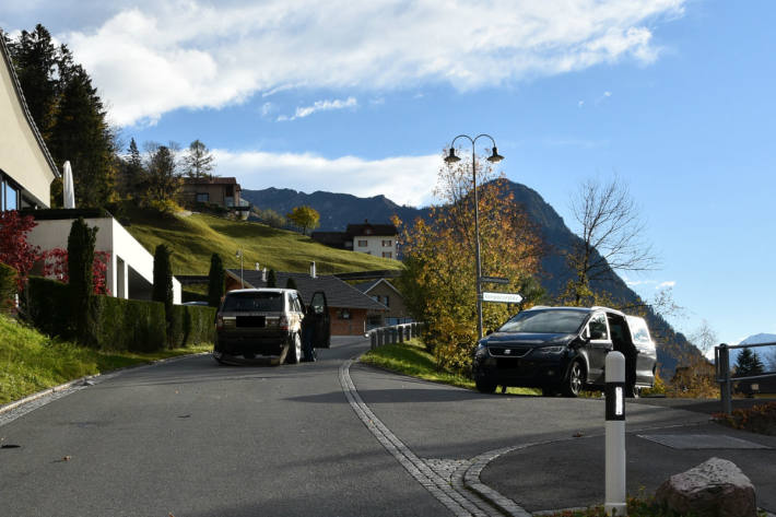 Unfall in Triesenberg